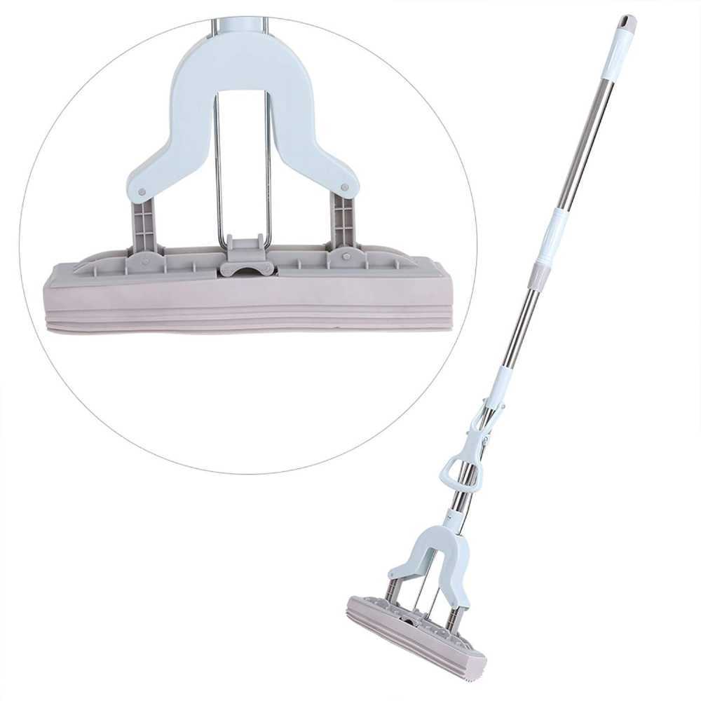 Adjustable Squeeze Water Floor Cleaning Magic Sponge Mop