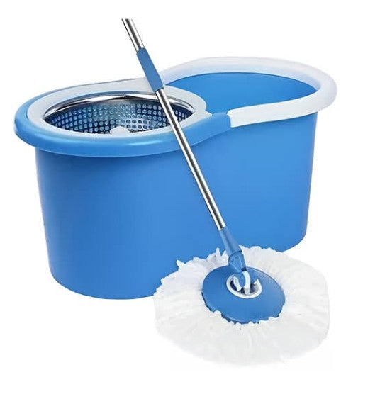 360° Spin Mop with Bucket – Easy Floor Cleaning Mop Set