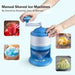Manual Ice Crusher Machine Gola Maker For Home Easy To Use
