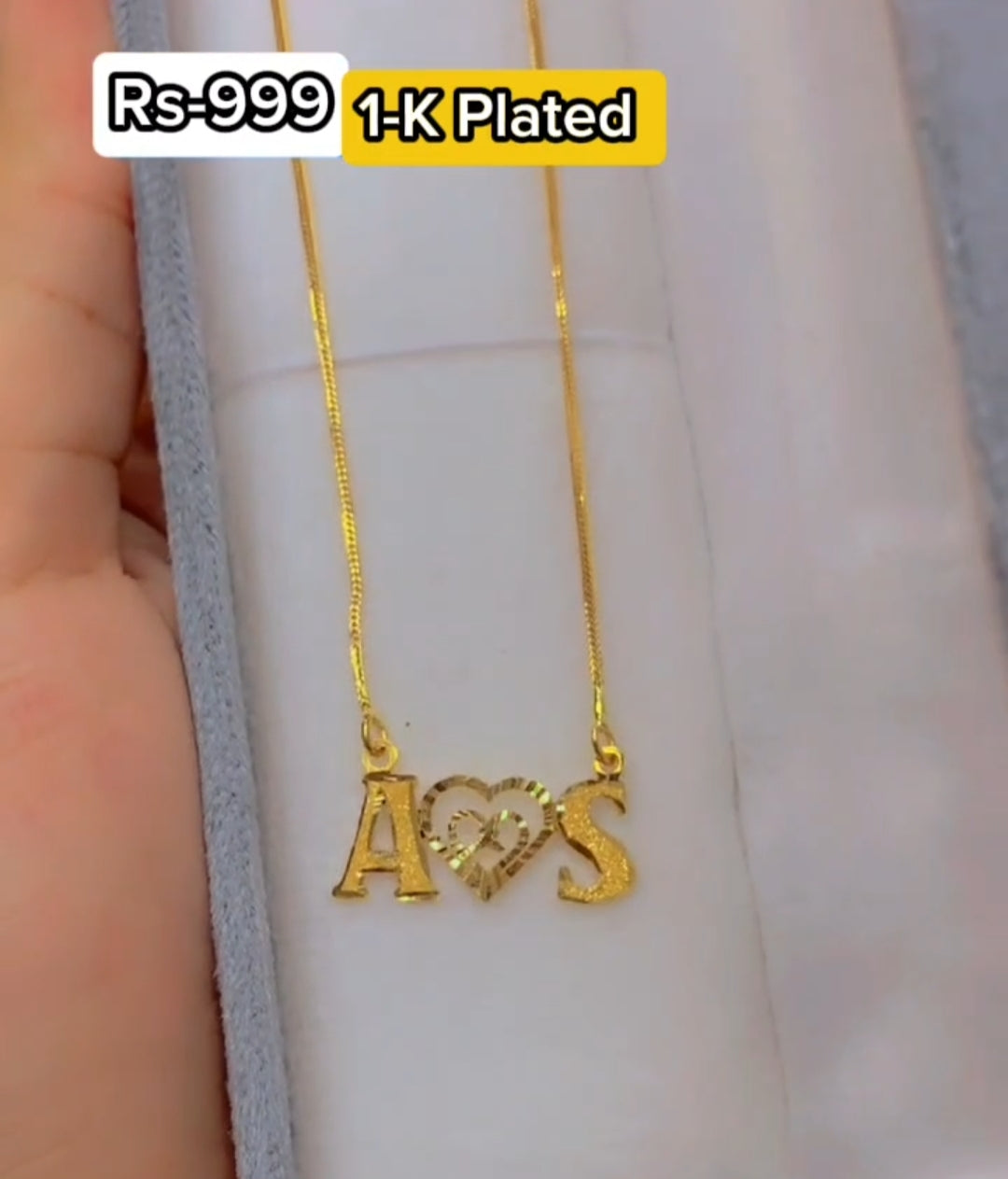 Alphabet 1k Necklace