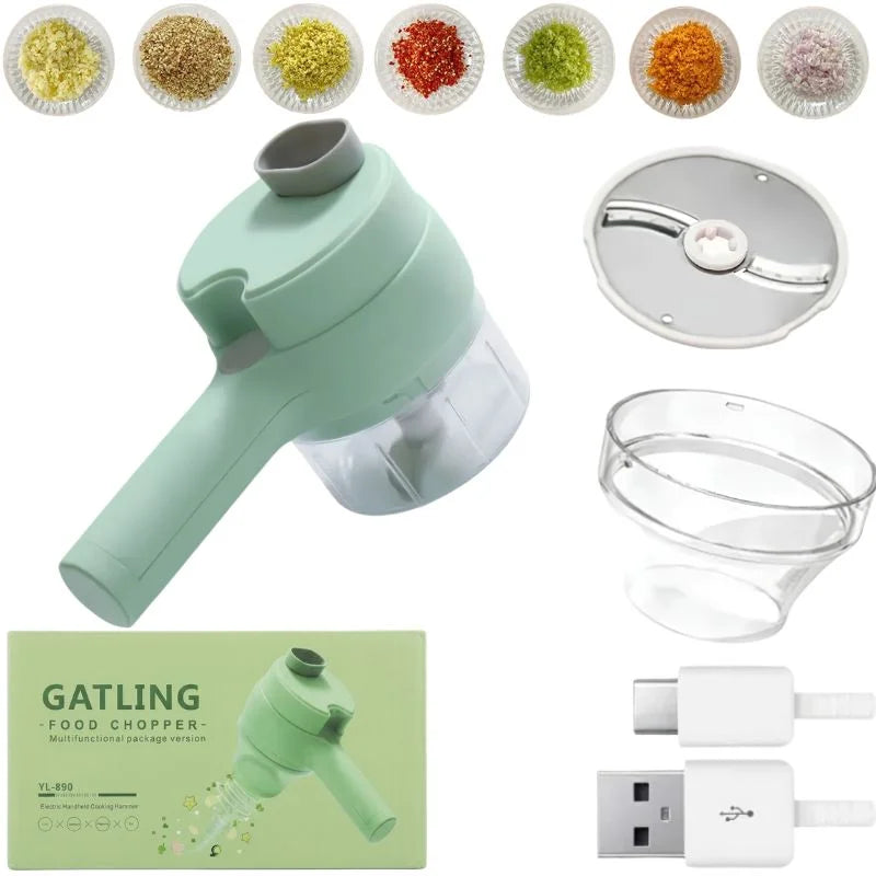 Electric Food Chopper & Vegetable Cutter
