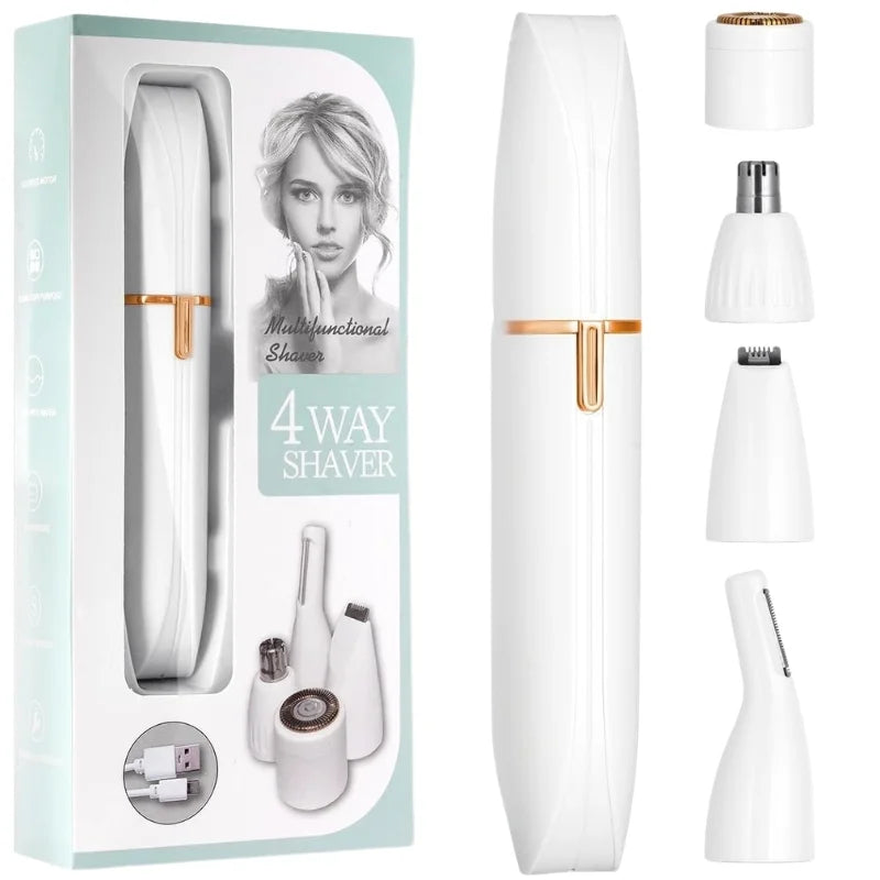4-in-1 Electric Lady Shaver for Women